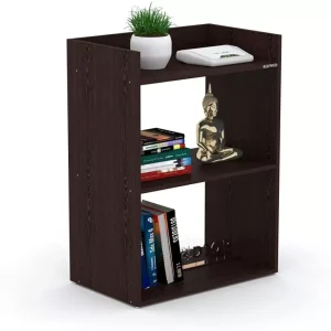 Soami Crafts Engineered Wood Side Table  (Finish Color – Wenge, DIY(Do-It-Yourself))