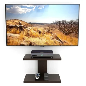 Stellar Plus Tv Wall Unit, Set Top Box Stand Wenge (Up to 32″)